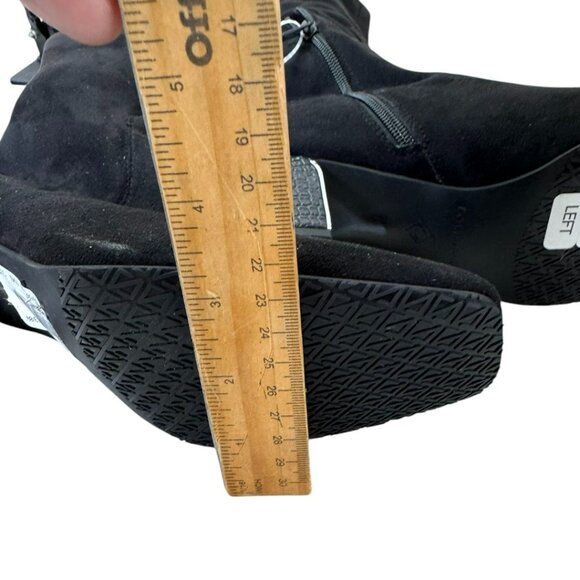 Donald Pliner Florish Stretch Square Toe Block Heel Tall Boots •Size 9M • NWT - Picture 14 of 16